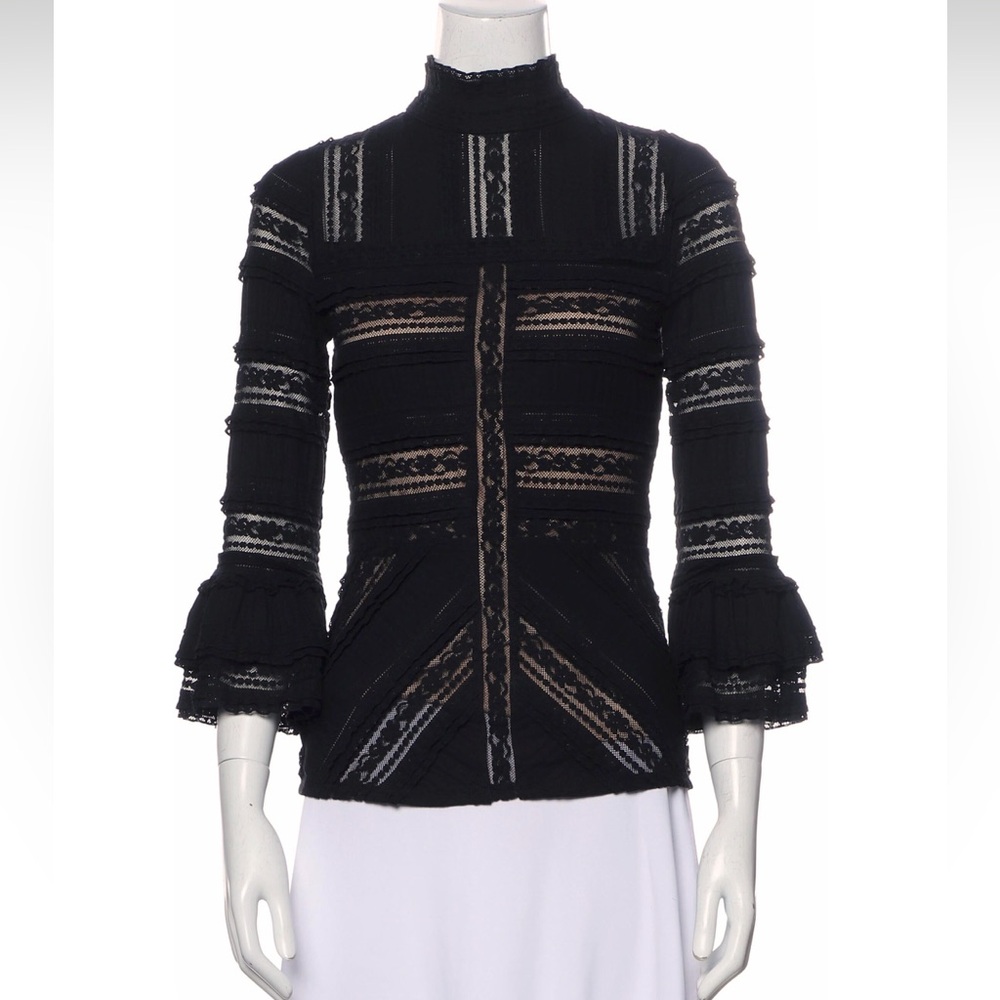 Cinq à Sept Lace Blouse